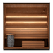 Leil® Saunas Viva 250 (4 - Person) Outdoor Sauna Kit — Tall, Premium ThermoWood® Design - West Coast Saunas - LS-VIVA-250