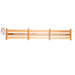 Leisurecraft 75" Lighted Signature Backrest - West Coast Saunas - 720714