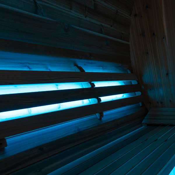 Leisurecraft 75" Lighted Signature Backrest - West Coast Saunas - 720714