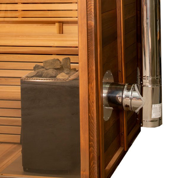 Leisurecraft Chimney Kit - Side/Back - West Coast Saunas - CHIMSB