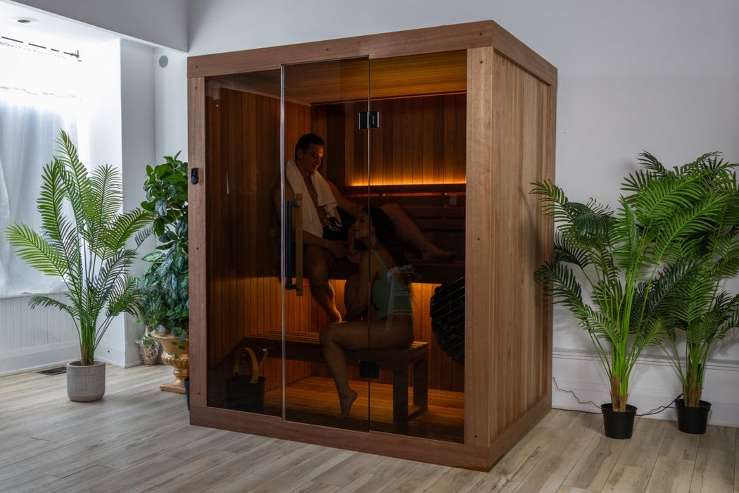 Leisurecraft CT Element Loft Sauna (54x74) - West Coast Saunas - 605003NHNL