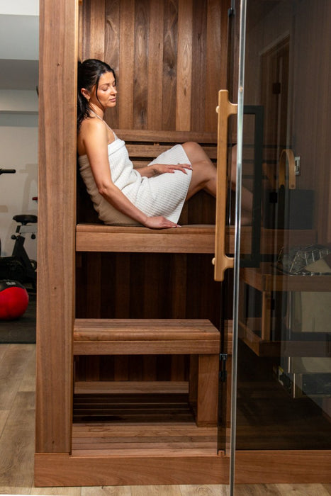 Leisurecraft CT Element Nook Sauna (54x54) - West Coast Saunas - 606003