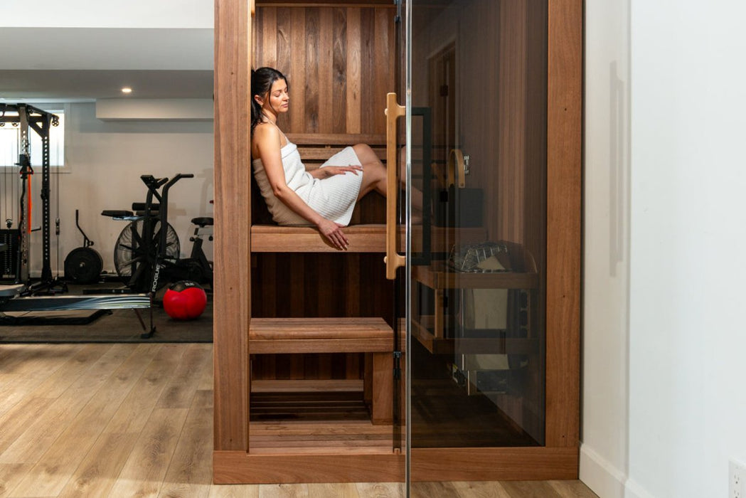 Leisurecraft CT Element Nook Sauna (54x54) - West Coast Saunas - 606003