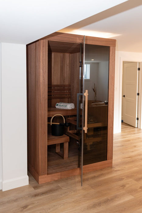Leisurecraft CT Element Nook Sauna (54x54) - West Coast Saunas - 606003