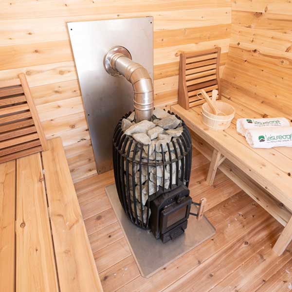Leisurecraft TimberGlow14 Sauna Heater - West Coast Saunas - 120224