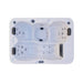 Luxury Spas Allure 3-Person 120V/240V Hybrid Plug N Play Hot Tub - West Coast Saunas - WS-7011PP