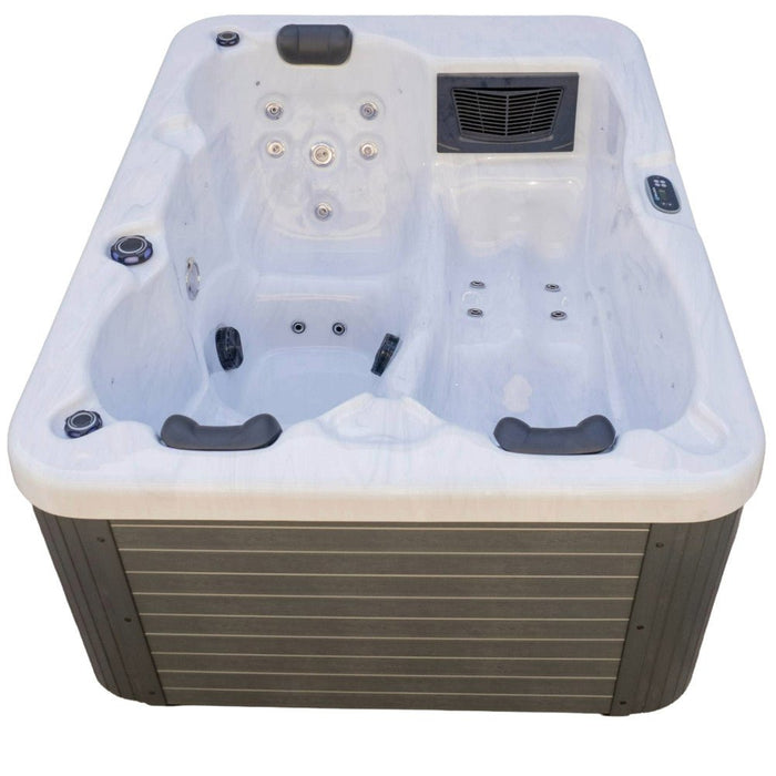 Luxury Spas Allure 3-Person 120V/240V Hybrid Plug N Play Hot Tub - West Coast Saunas - WS-7011PP