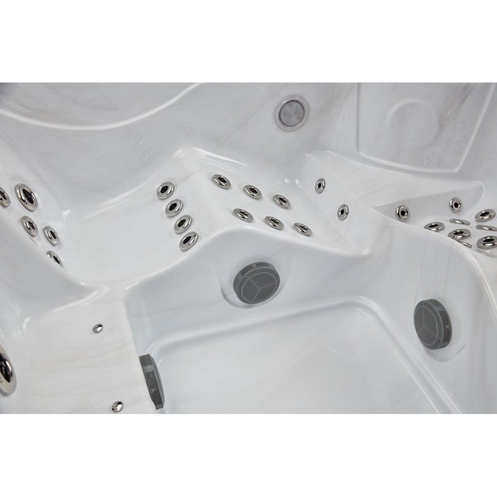 Luxury Spas Elite Infinity WS-594-CGE - West Coast Saunas - WS-594-CGE