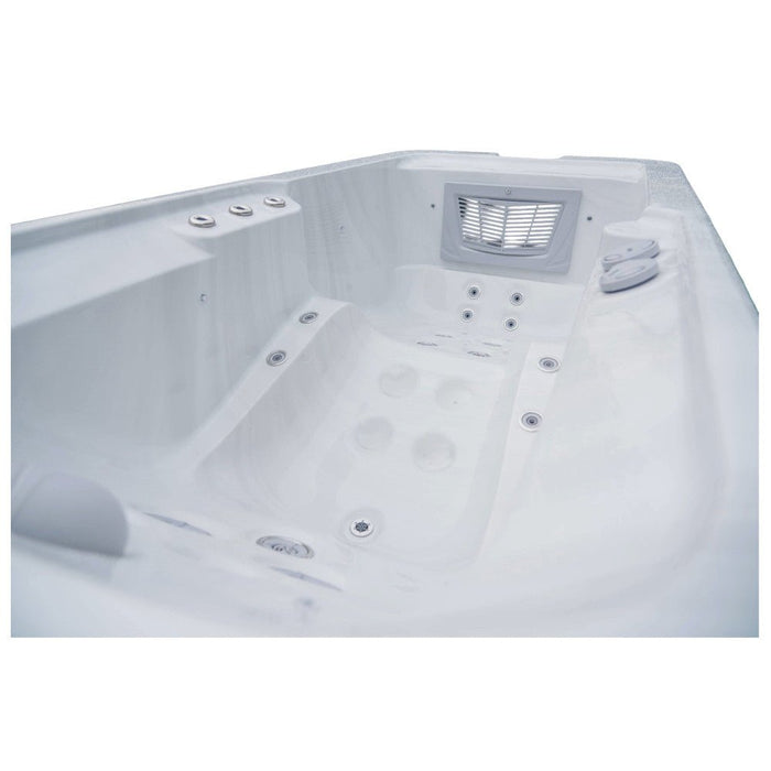 Luxury Spas Lacey 1-Person 120V/240V Hybrid Plug N Play Hot Tub - West Coast Saunas - WS-7107PP