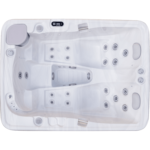 Luxury Spas Largo 3-Person 120V/240V Hybrid Plug N Play Hot Tub - West Coast Saunas - WS-002 PP