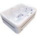 Luxury Spas Largo 3-Person 120V/240V Hybrid Plug N Play Hot Tub - West Coast Saunas - WS-002 PP