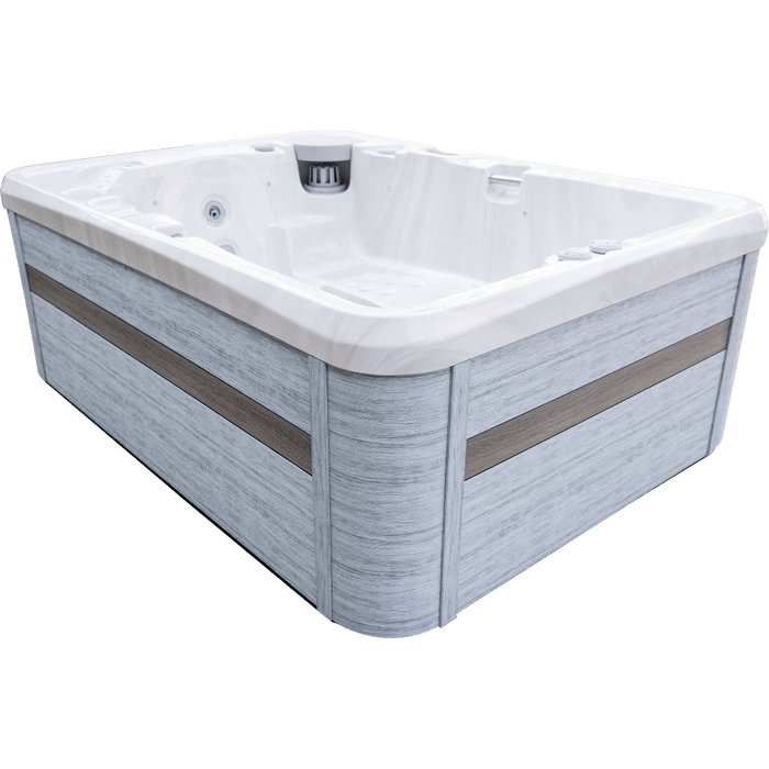 Luxury Spas Largo 3-Person 120V/240V Hybrid Plug N Play Hot Tub - West Coast Saunas - WS-002 PP