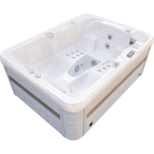 Luxury Spas Largo 3-Person 120V/240V Hybrid Plug N Play Hot Tub - West Coast Saunas - WS-002 PP