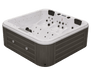 Luxury Spas Social 5 Person Hot Tub - West Coast Saunas - WS - 297