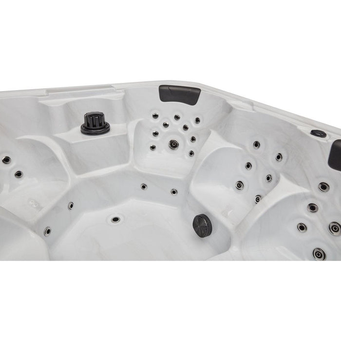 Luxury Spas USA Eclipse Studio Series 6 Person Home Spa WS-192 - West Coast Saunas - WS-192