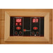 Maxxus 2-Person Low EMF FAR Infrared Dry Sauna in Canadian Red Cedar - West Coast Saunas - MX-K206-01 CED