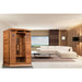 Maxxus 2-Person Low EMF FAR Infrared Dry Sauna in Canadian Red Cedar - West Coast Saunas - MX-K206-01 CED