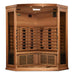 Maxxus 3-Person Corner Full Spectrum Near Zero EMF FAR Infrared Cedar Sauna - West Coast Saunas - MX-M356-01-FS CED