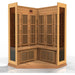 Maxxus 3-Person Corner Low EMF FAR Infrared Dry Sauna in Canadian Red Cedar - West Coast Saunas - MX-K356-01 CED