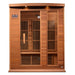 Maxxus 3-Person Near Zero EMF FAR Infrared Dry Sauna in Canadian Red Cedar - West Coast Saunas - MX-K306-01-ZF CED