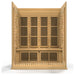 Maxxus 4-Person Low EMF FAR Infrared Dry Sauna in Canadian Hemlock - West Coast Saunas - MX-K406-01
