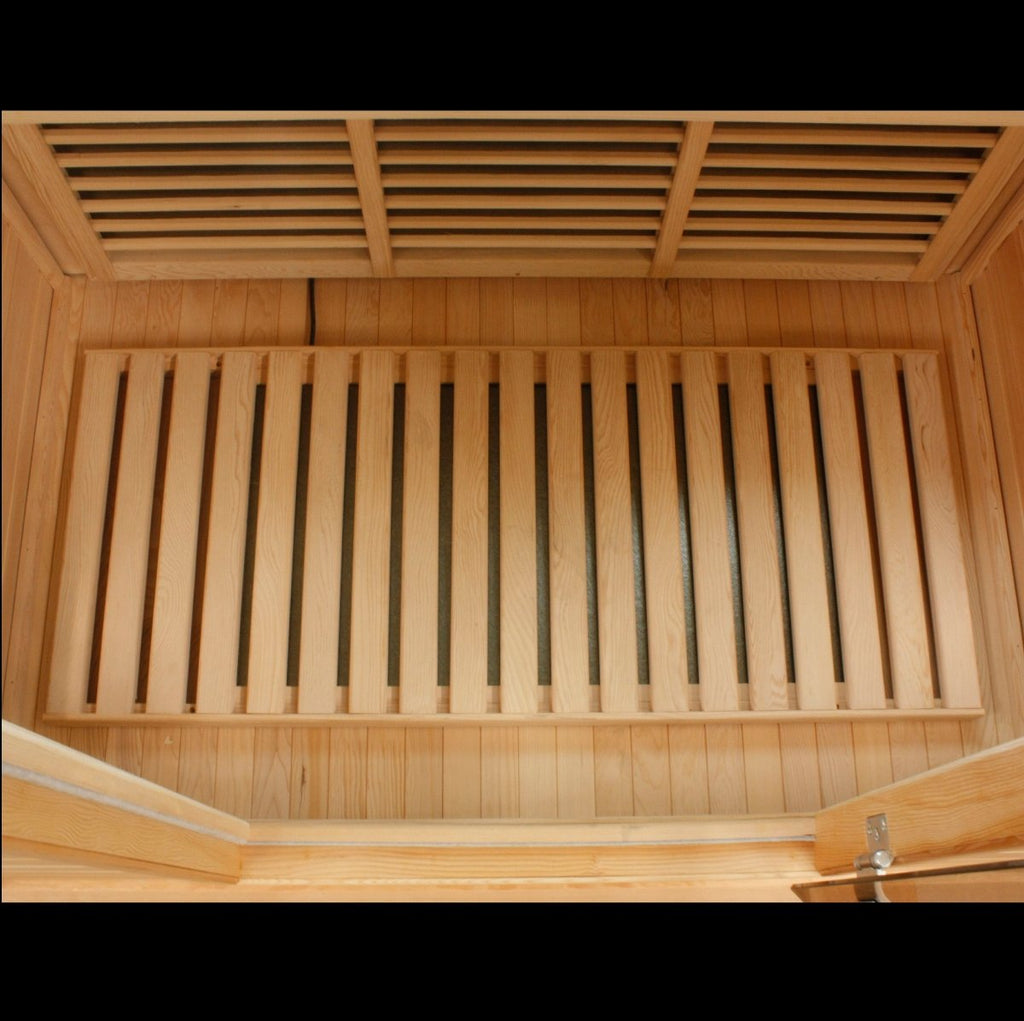 Maxxus 4-Person Low EMF FAR Infrared Dry Sauna in Canadian Hemlock - West Coast Saunas - MX-K406-01