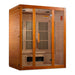 Maxxus "Alpine" 3-Person Corner Low EMF FAR Infrared Dry Sauna in Canadian Hemlock - West Coast Saunas - MX-J306-02S
