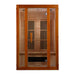 Maxxus "Aspen" 2-Person Low EMF FAR Infrared Dry Sauna in Canadian Hemlock - West Coast Saunas - MX-J206-02S