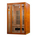 Maxxus "Aspen" 2-Person Low EMF FAR Infrared Dry Sauna in Canadian Hemlock - West Coast Saunas - MX-J206-02S