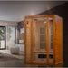 Maxxus "Aspen" 2-Person Low EMF FAR Infrared Dry Sauna in Canadian Hemlock - West Coast Saunas - MX-J206-02S