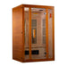 Maxxus "Aspen" 2-Person Low EMF FAR Infrared Dry Sauna in Canadian Hemlock - West Coast Saunas - MX-J206-02S