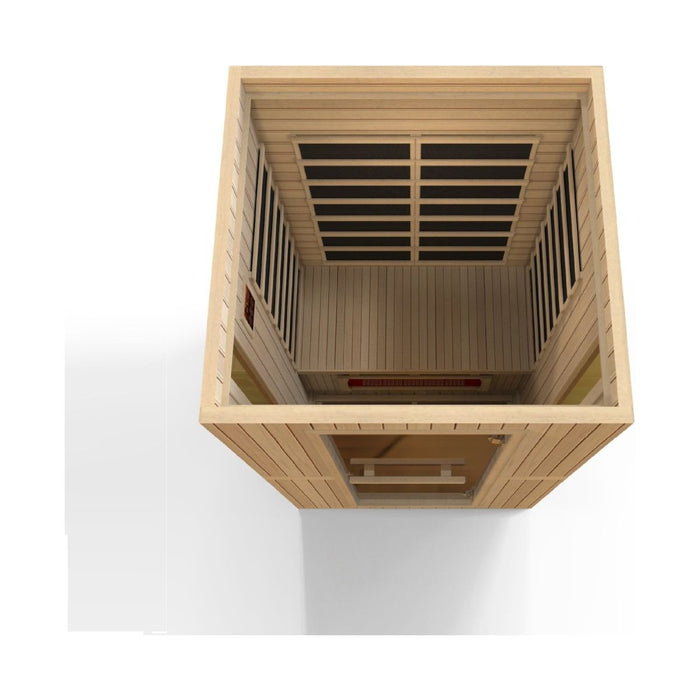 Maxxus "Serenity" 2-Person Low EMF FAR Infrared Sauna in Canadian Hemlock - West Coast Saunas - MX-LS2-01