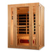 Maxxus "Trinity" 3-Person Corner Low EMF FAR Infrared Sauna in Canadian Hemlock - West Coast Saunas - MX-LS3-01