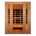 Maxxus "Trinity" 3-Person Corner Low EMF FAR Infrared Sauna in Canadian Hemlock - West Coast Saunas - MX-LS3-01
