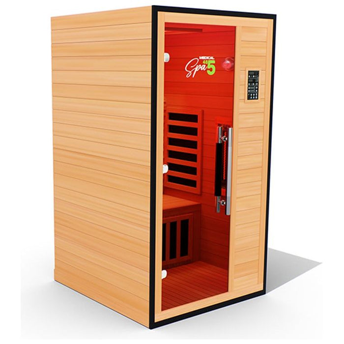 Medical Saunas Commercial 1 Person MD Approved Infrared Dry Sauna - West Coast Saunas - ms-medical-com-485