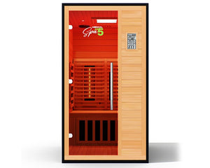 Medical Saunas Commercial 1 Person MD Approved Infrared Dry Sauna - West Coast Saunas - ms-medical-com-485