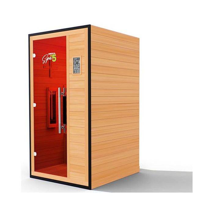 Medical Saunas Commercial 1 Person MD Approved Infrared Dry Sauna - West Coast Saunas - ms-medical-com-485