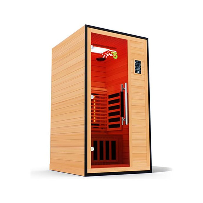 Medical Saunas Commercial 1 Person MD Approved Infrared Dry Sauna - West Coast Saunas - ms-medical-com-485