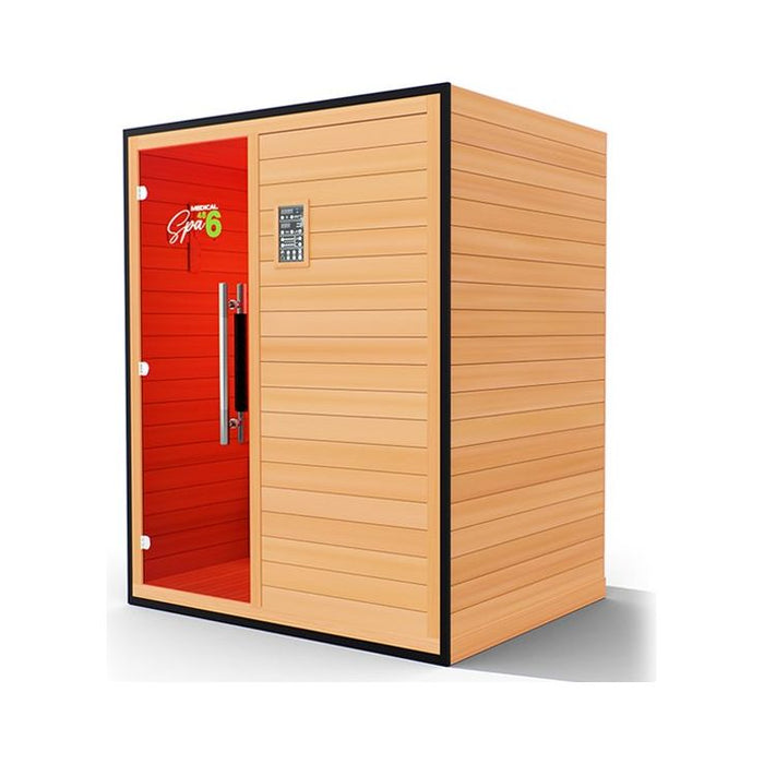 Medical Saunas Commercial 2 Person MD Approved Infrared Dry Sauna - West Coast Saunas - ms-medical-com-486