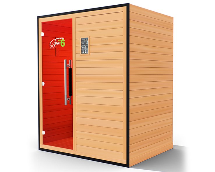 Medical Saunas Commercial 2 Person MD Approved Infrared Dry Sauna - West Coast Saunas - ms-medical-com-486