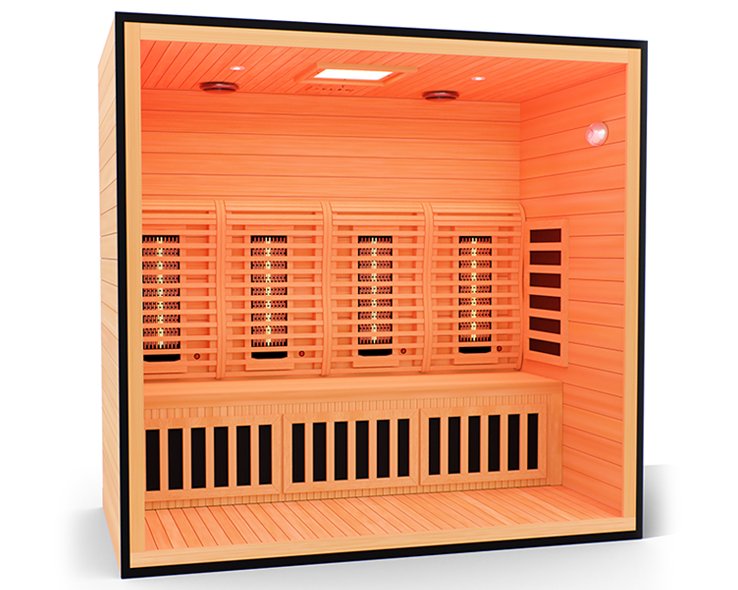 Medical Saunas Commercial 3 Person Doctor Approved Infrared Dry Sauna - West Coast Saunas - ms-medical-com-487