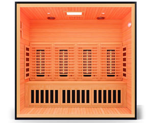 Medical Saunas Commercial 3 Person Doctor Approved Infrared Dry Sauna - West Coast Saunas - ms-medical-com-487