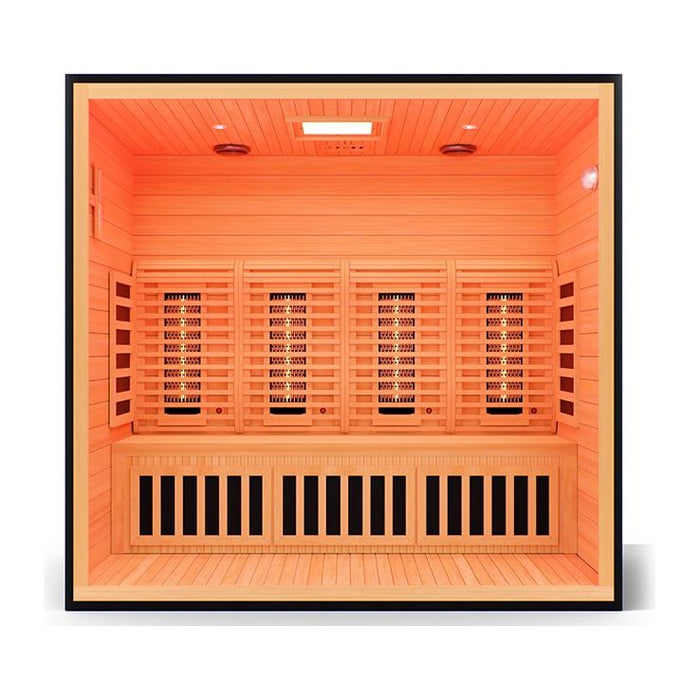 Medical Saunas Commercial 3 Person Doctor Approved Infrared Dry Sauna - West Coast Saunas - ms-medical-com-487