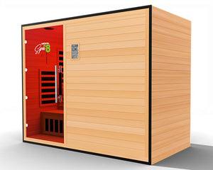 Medical Saunas Commercial 5 Person Doctor Approved Infrared Dry Sauna - West Coast Saunas - ms-medical-com-488