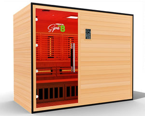 Medical Saunas Commercial 5 Person Doctor Approved Infrared Dry Sauna - West Coast Saunas - ms-medical-com-488