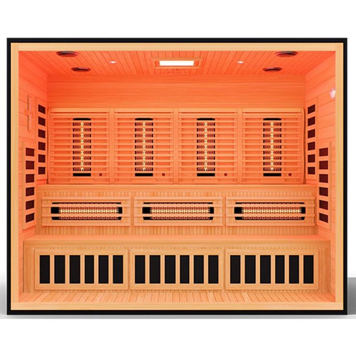 Medical Saunas Commercial 5 Person Doctor Approved Infrared Dry Sauna - West Coast Saunas - ms-medical-com-488