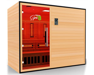 Medical Saunas Commercial 5 Person Doctor Approved Infrared Dry Sauna - West Coast Saunas - ms-medical-com-488