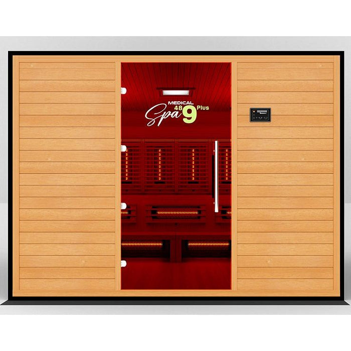 Medical Saunas Commercial 9 Person Doctor Approved Infrared Dry Sauna - West Coast Saunas - ms-medical-com-489