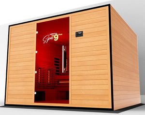 Medical Saunas Commercial 9 Person Doctor Approved Infrared Dry Sauna - West Coast Saunas - ms-medical-com-489