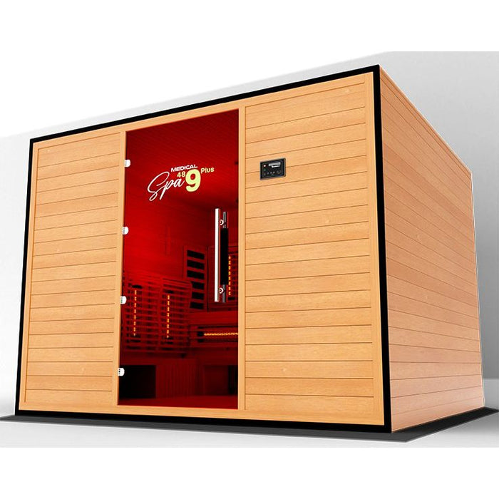Medical Saunas Commercial 9 Person Doctor Approved Infrared Dry Sauna - West Coast Saunas - ms-medical-com-489